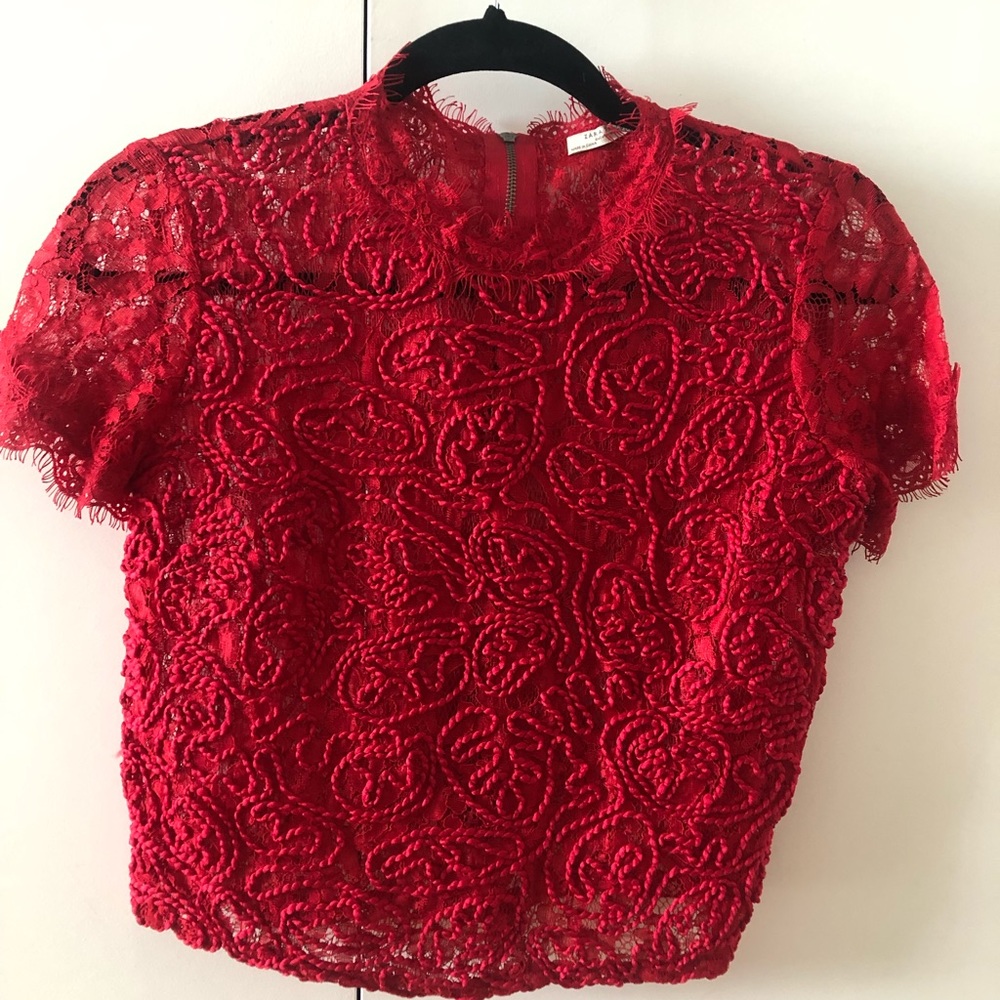 Zara Lace Top